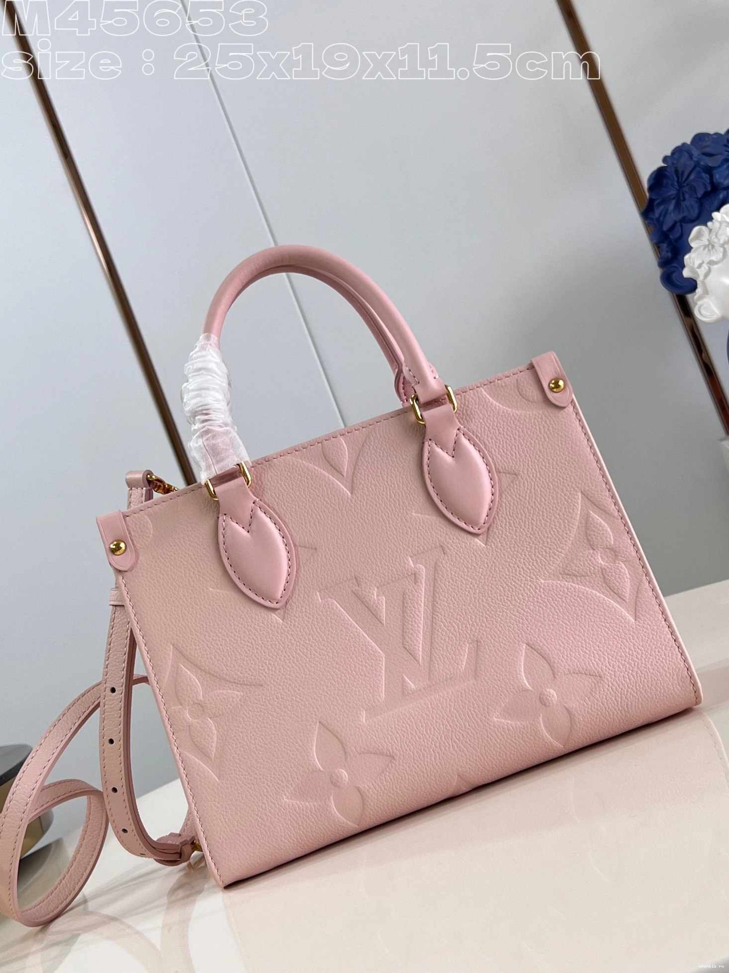 WIS LOUIS ONTHEGO PM-25*19*11.5cm VUITTON 0124